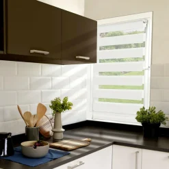 IDMarket Store jour nuit blanc 60 x 120 cm* Stores