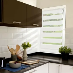 IDMarket Store jour nuit blanc 50 x 150 cm* Stores