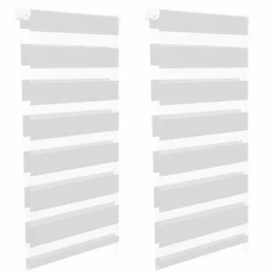 IDMarket Stores jour nuit blancs 55x 170 cm* Stores