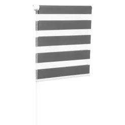 IDMarket Stores jour nuit gris 40 x 170 cm* Stores