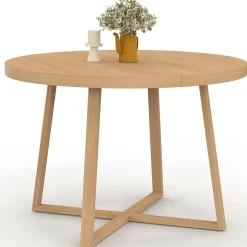 IDMarket Table à manger 6 personnes en bois* Meubles En Bois|Tables
