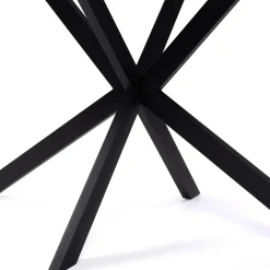 IDMarket Table à manger effet marbre blanc* Collection Design|Collection Moderne