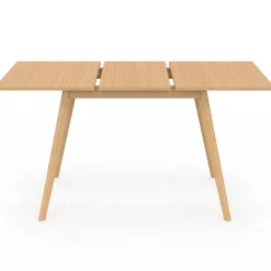 IDMarket Table à manger extensible 4-8 places 110-150 cm effet bois* Collection Contemporaine|Tables