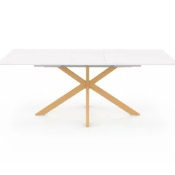 IDMarket Table à manger extensible rectangle 6-10 personnes bois* Meubles En Bois|Tables