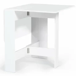 IDMarket Table console blanche en bois* Meubles Blancs|Consoles