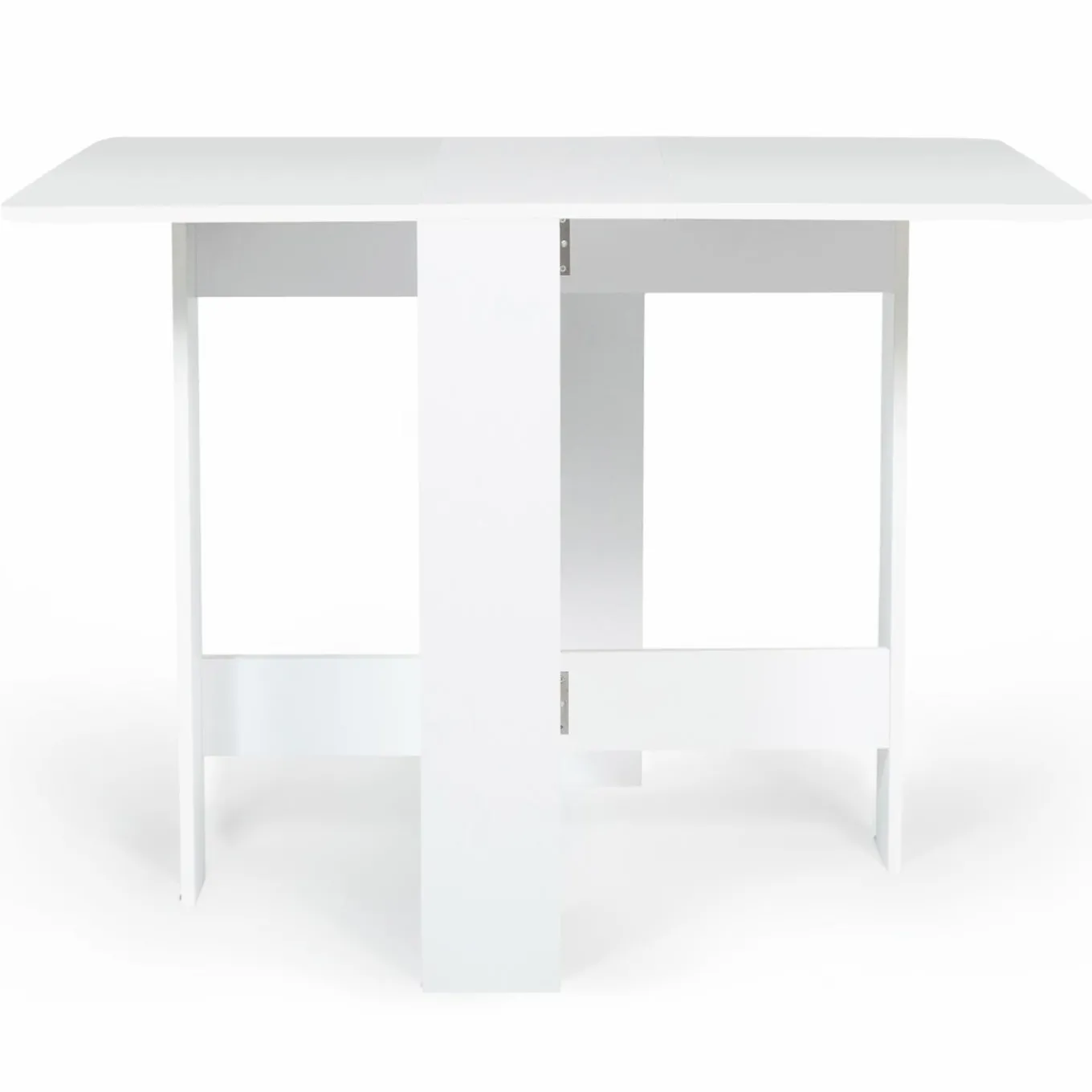 IDMarket Table console blanche en bois* Meubles Blancs|Consoles