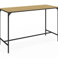 IDMarket Table de bar design industriel avec 6 chaises* Meubles Hauts|Meubles En Bois