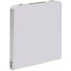 IDMarket Table de camping pliante de 120 cm à hauteur réglable pour 4 personnes* Mobilier Pliant D'Appoint|Salons De Jardin
