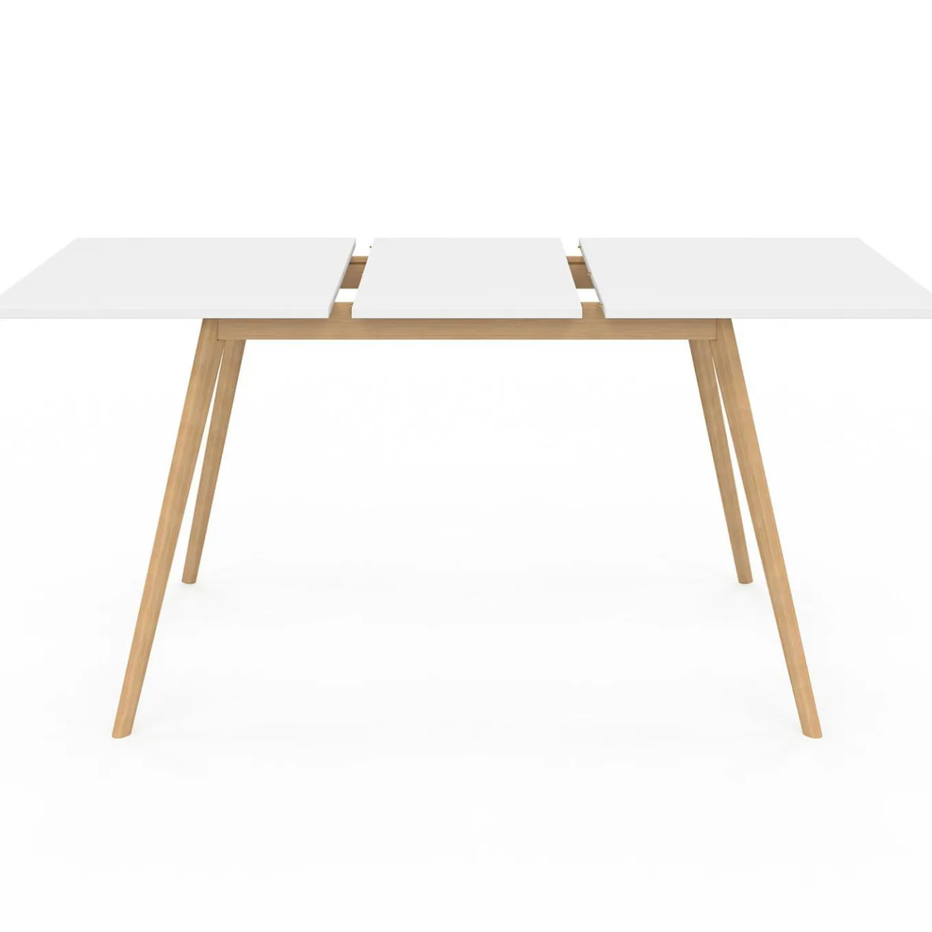 IDMarket Table extensible scandinave blanche* Meubles Blancs|Collection Scandinave