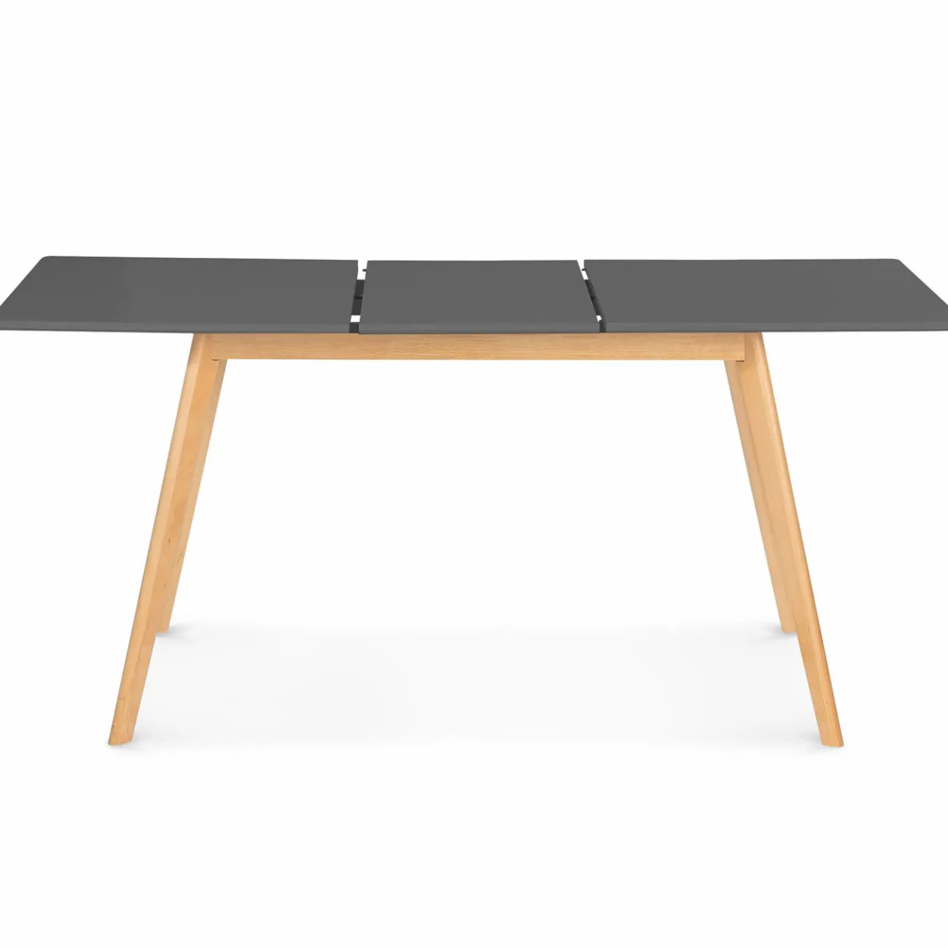 IDMarket Table extensible scandinave grise anthracite* Collection Scandinave|Tables