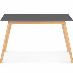 IDMarket Table extensible scandinave grise anthracite* Collection Scandinave|Tables
