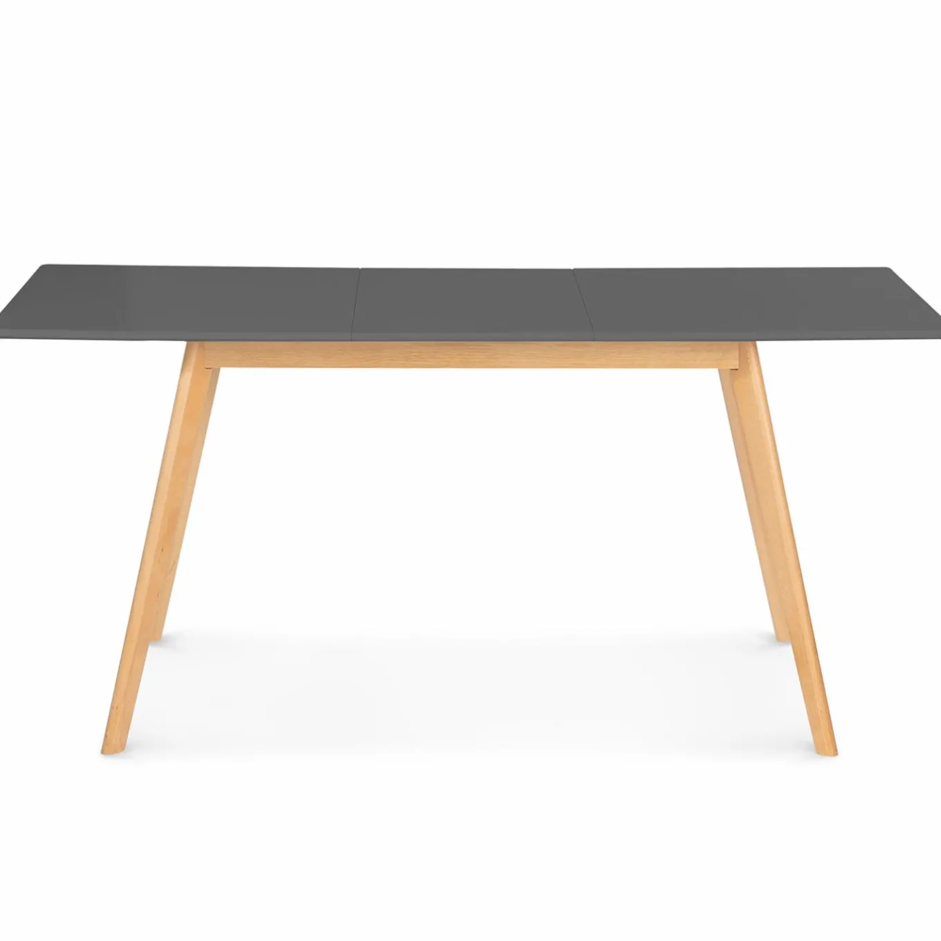 IDMarket Table extensible scandinave grise anthracite* Collection Scandinave|Tables