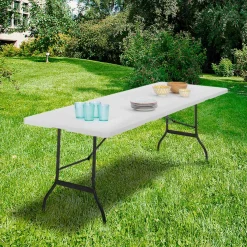 IDMarket Table pliante d'appoint portable* Mobilier Pliant D'Appoint