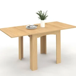 IDMarket Table salle à manger extensible imitation hêtre* Meubles En Bois|Collection Design