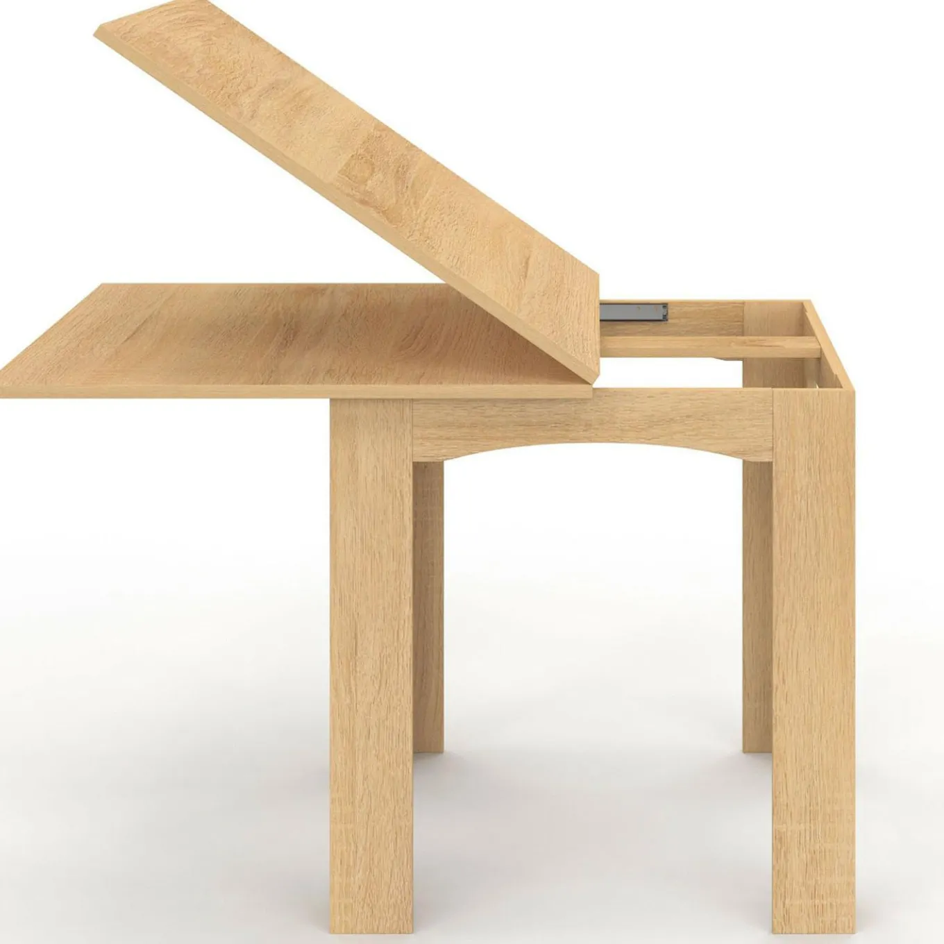 IDMarket Table salle à manger extensible imitation hêtre* Meubles En Bois|Collection Design