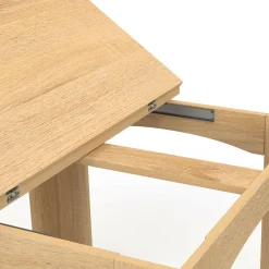 IDMarket Table salle à manger extensible imitation hêtre* Meubles En Bois|Collection Design