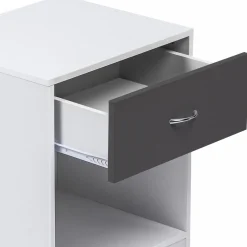 IDMarket Tables de nuit blanches* Meubles Tiroirs|Meubles Bas