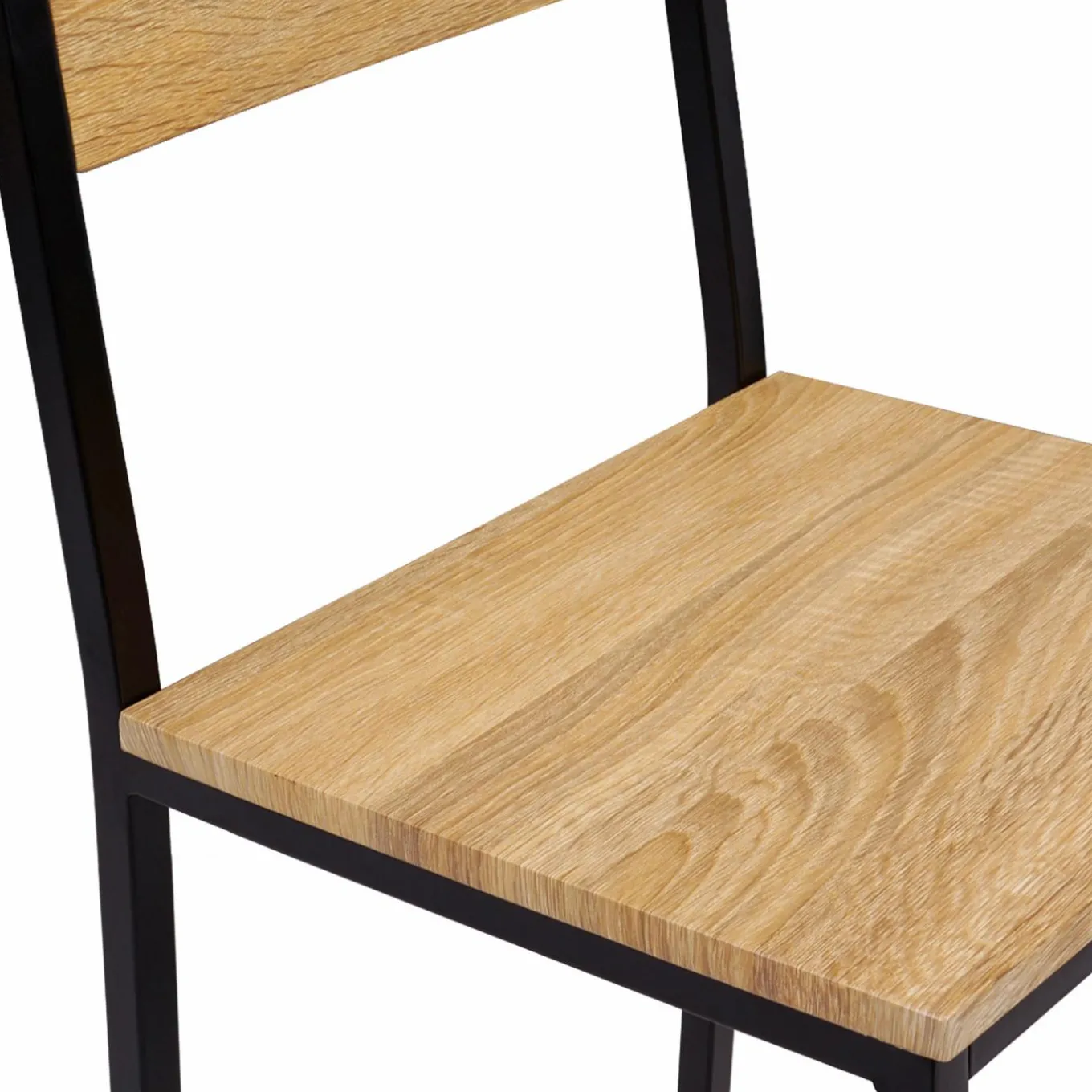 IDMarket Tabourets de bar avec dossier chaise de cuisine style industriel* Tabourets De Bar|Chaises De Bar