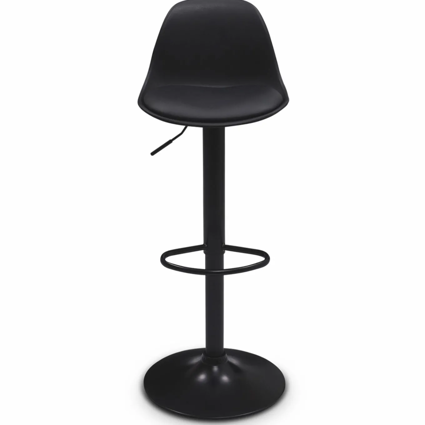 IDMarket Tabourets de bar design noirs* Collection Contemporaine|Tabourets De Bar