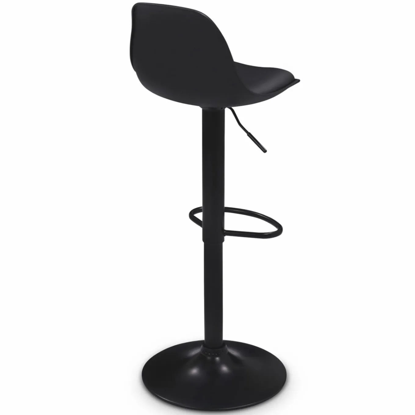IDMarket Tabourets de bar design noirs* Collection Contemporaine|Tabourets De Bar