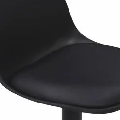 IDMarket Tabourets de bar design noirs* Collection Contemporaine|Tabourets De Bar