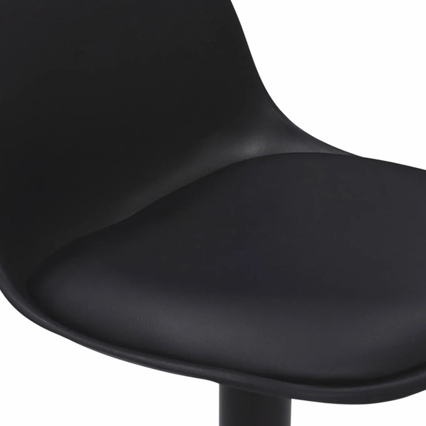 IDMarket Tabourets de bar design noirs* Collection Contemporaine|Tabourets De Bar