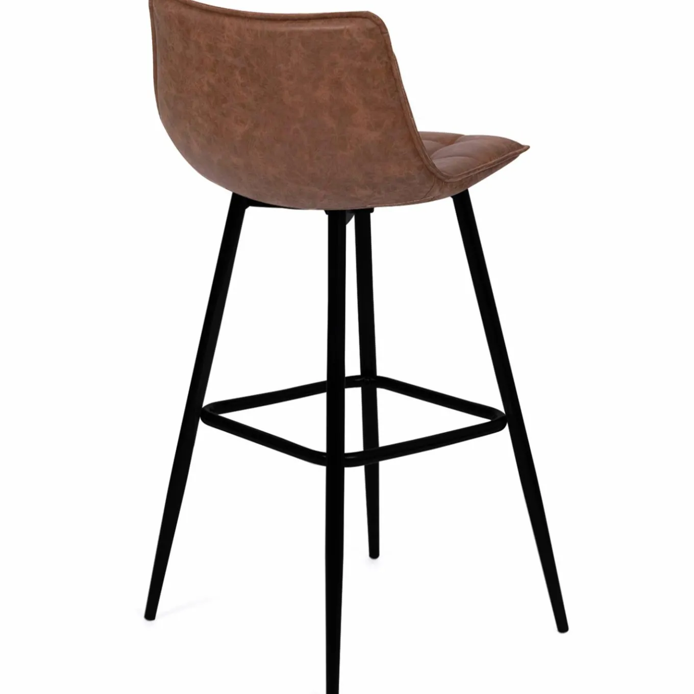 IDMarket Tabourets de bar vintage marron vieilli* Collection Vintage|Collection Moderne