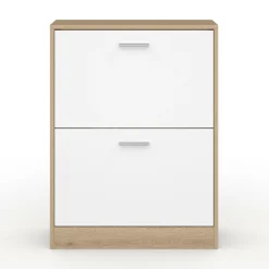 IDMarket Étagère à chaussures 2 portes* Petits Meubles|Meubles À Chaussures