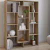 IDMarket Étagère bibliothèque avec 11 compartiments effet bois* Meubles Hauts|Meubles En Bois