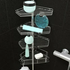 IDMarket Étagère de douche* Accessoires Salle De Bain