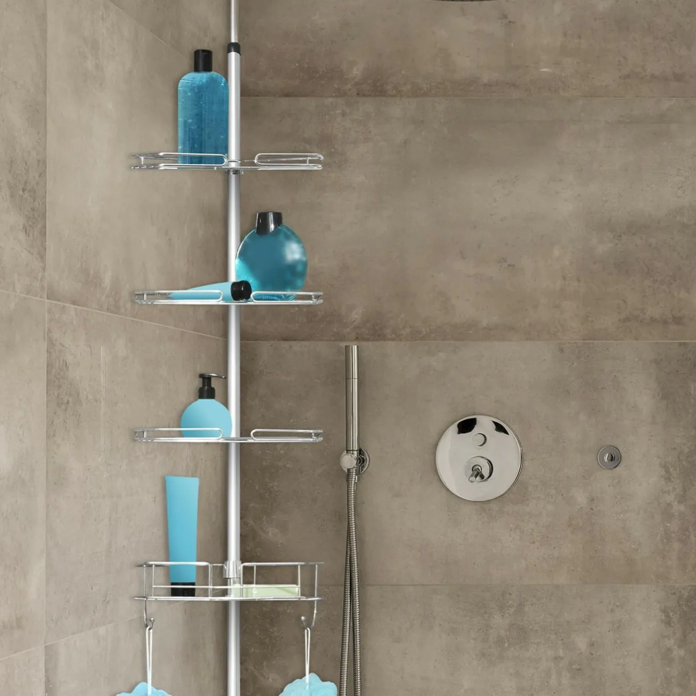 IDMarket Étagère de douche* Accessoires Salle De Bain