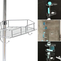 IDMarket Étagère de douche* Accessoires Salle De Bain