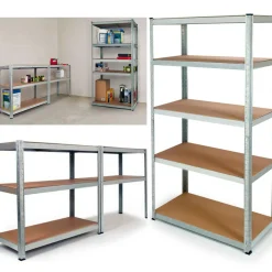 IDMarket Étagère modulable pour charges lourdes* Etagères Charges Lourdes|Meubles Bricolage Et Rayonnage