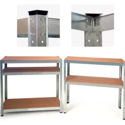 IDMarket Étagère modulable pour charges lourdes* Etagères Charges Lourdes|Meubles Bricolage Et Rayonnage