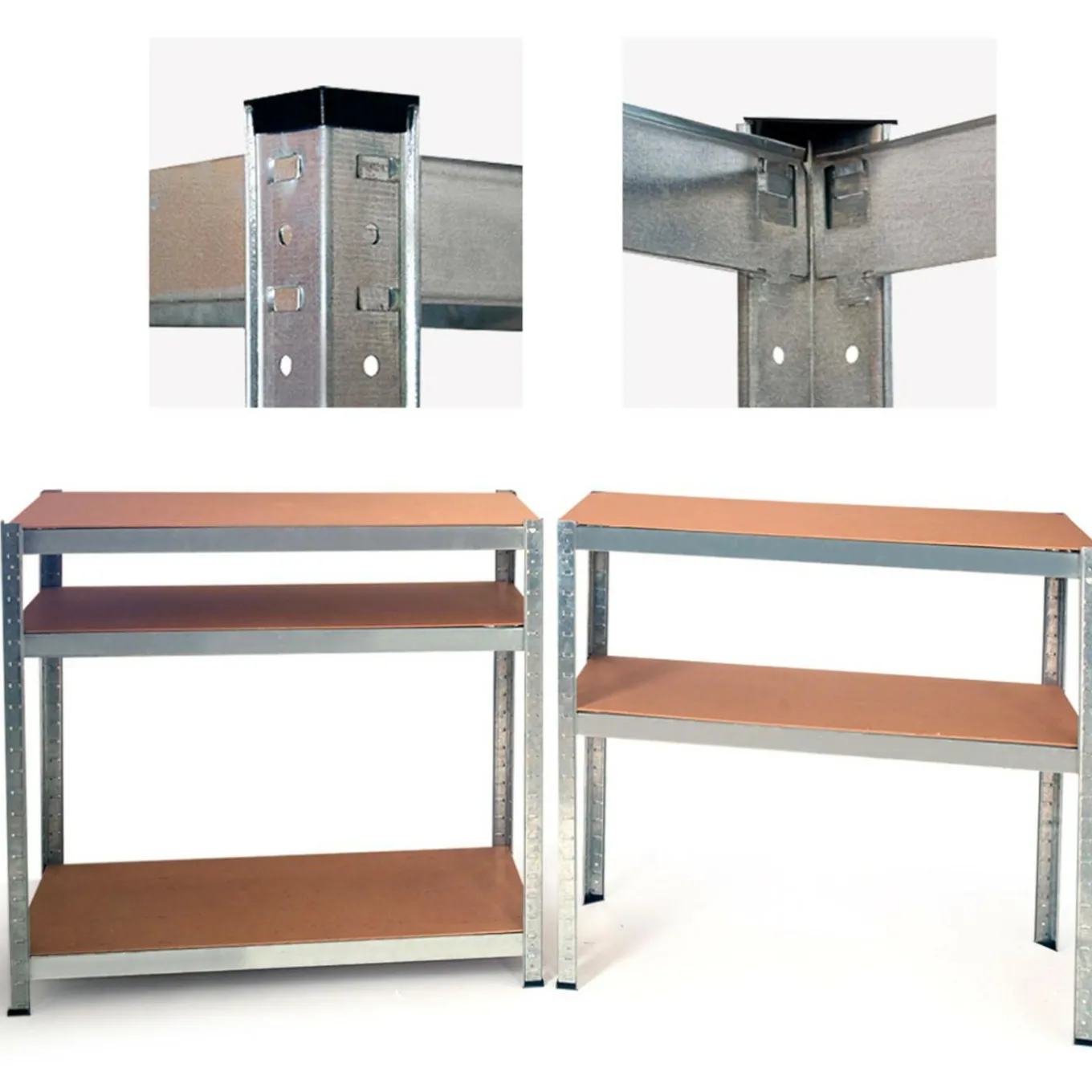 IDMarket Étagère modulable pour charges lourdes* Etagères Charges Lourdes|Meubles Bricolage Et Rayonnage