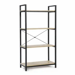 IDMarket Étagère métal style industriel* Meubles Hauts|Collection Agencement Magasin