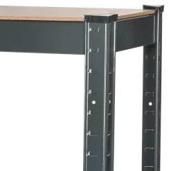 IDMarket Étagère métallique modulable 5 plateaux* Etagères Charges Lourdes|Meubles Bricolage Et Rayonnage