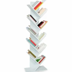 IDMarket Étagère murale arbre 10 niveaux blanche* Meubles Hauts|Meubles Blancs
