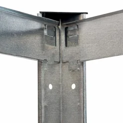 IDMarket Étagères modulables charges lourdes en métal 150 cm* Etagères Charges Lourdes|Meubles Bricolage Et Rayonnage