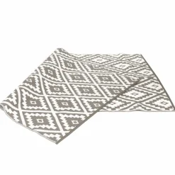 IDMarket Tapis d'extérieur pour terrasse couleur taupe* Revêtement Sol Extérieur
