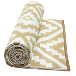 IDMarket Tapis extérieur beige 270x370cm* Revêtement Sol Extérieur