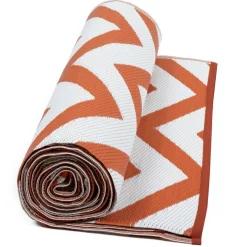 IDMarket Tapis extérieur terracotta 270x370cm* Revêtement Sol Extérieur