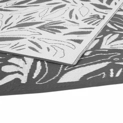 IDMarket Tapis extérieur 180x280 cm gris et blanc* Revêtement Sol Extérieur