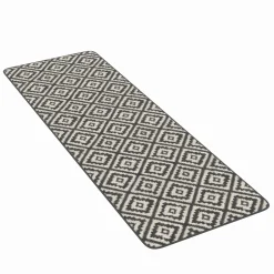 IDMarket Tapis intérieur gris et blanc 60x180cm* Décoration Et Accessoires
