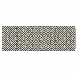 IDMarket Tapis intérieur gris et blanc 60x180cm* Décoration Et Accessoires
