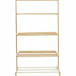 IDMarket Étendoir à linge 3 niveaux en bambou* Séchoirs À Linge