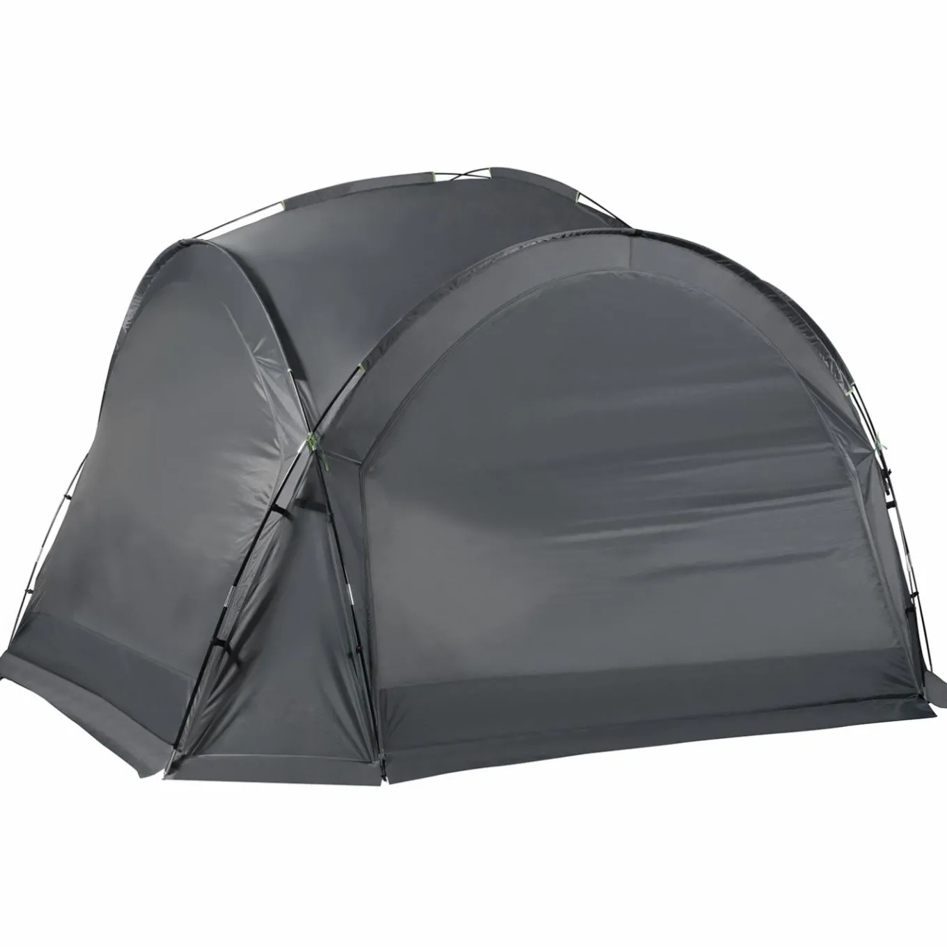 IDMarket Tente dôme LED gris anthracite* Mobilier Pliant D'Appoint|Tonnelles De Jardin