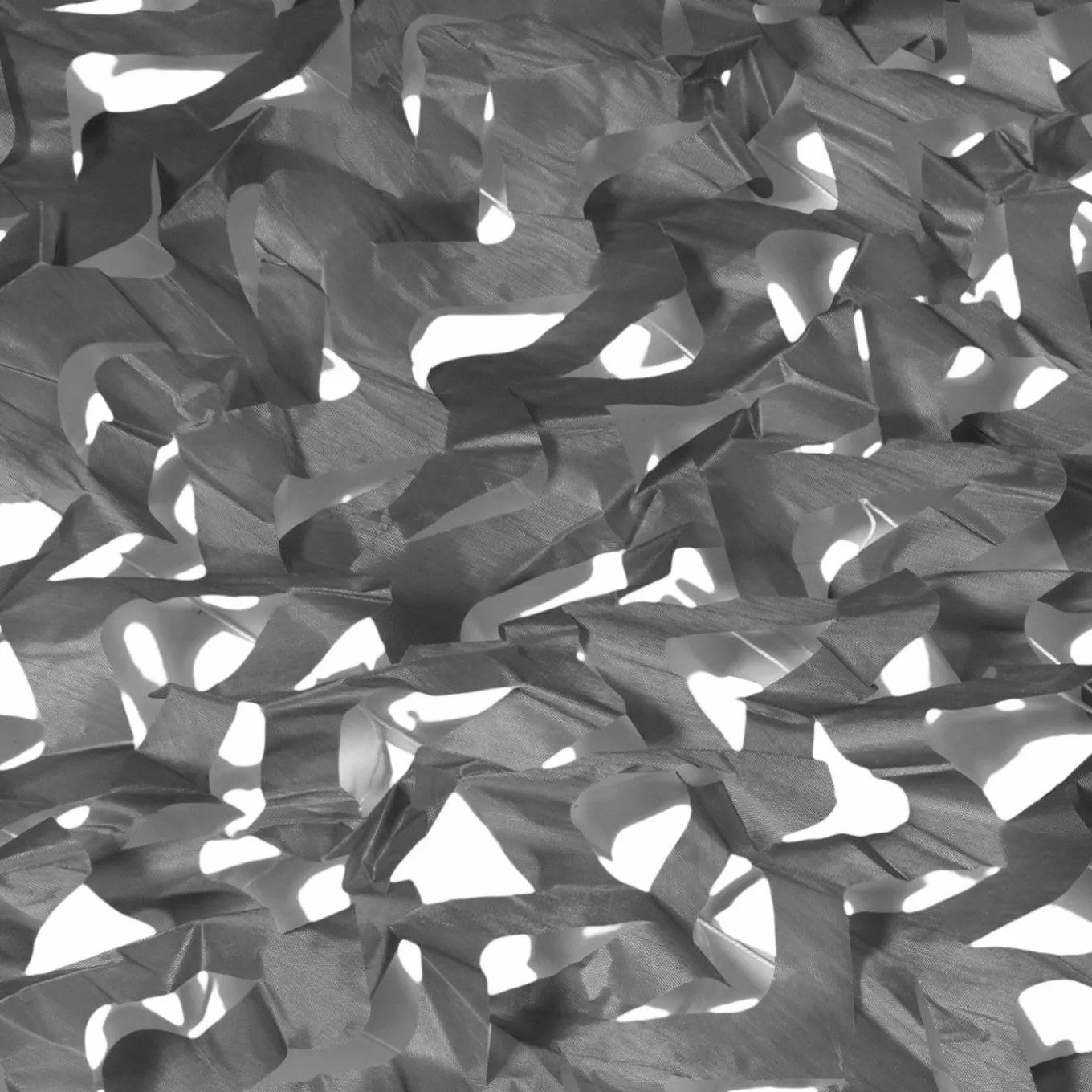 IDMarket Toile ombrage rectangulaire camouflage gris 3x4 m* Voiles D'Ombrage