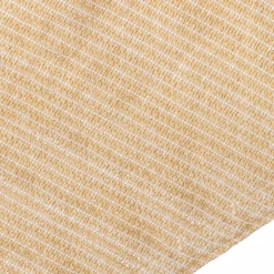 IDMarket Toile ombrage rectangulaire haute densité couleur sable 4x6 m* Voiles D'Ombrage