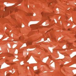 IDMarket Toile ombrage terracotta camouflage rectangulaire 4x6m* Voiles D'Ombrage